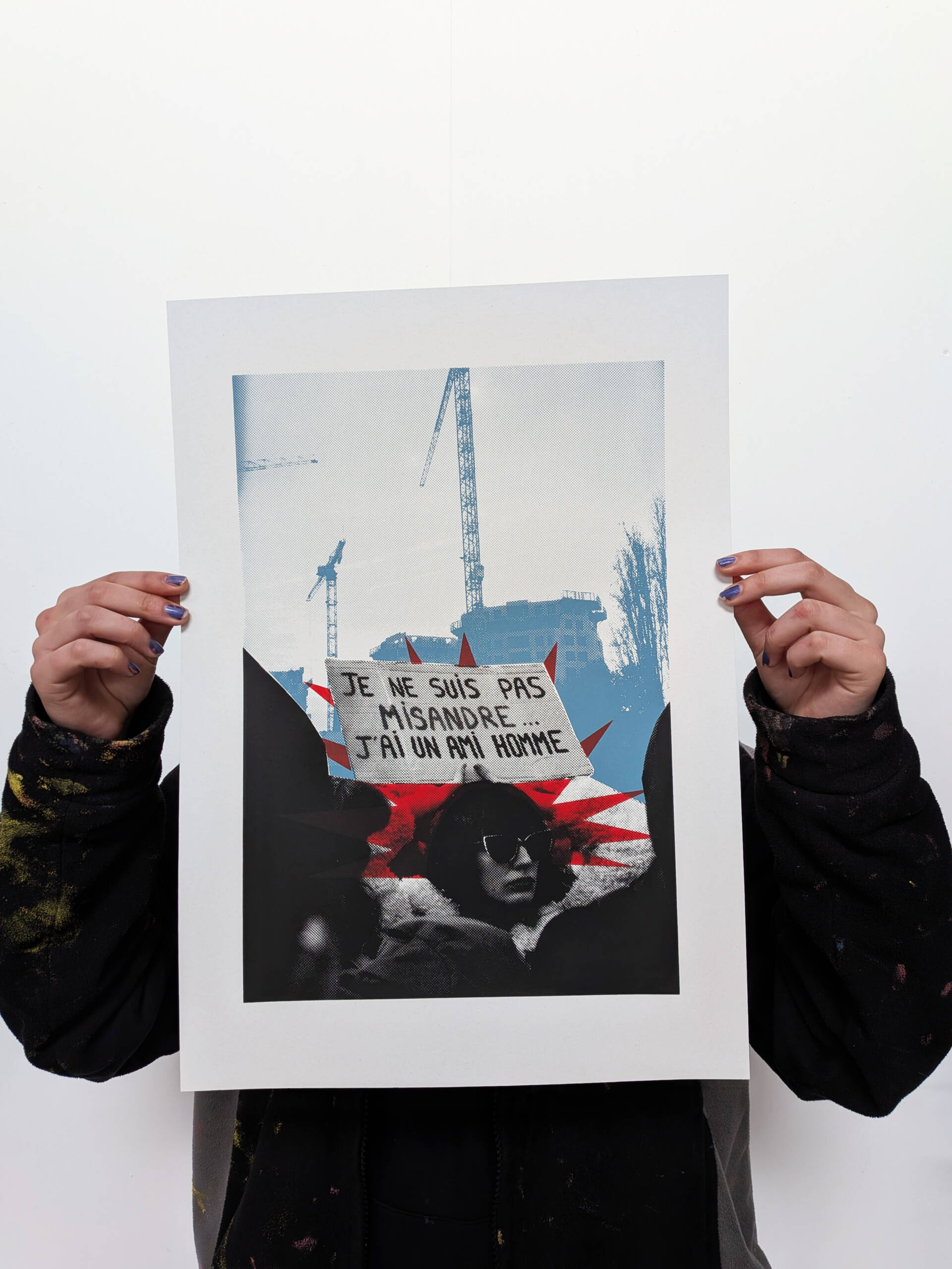 Sérigraphie Misandre 1