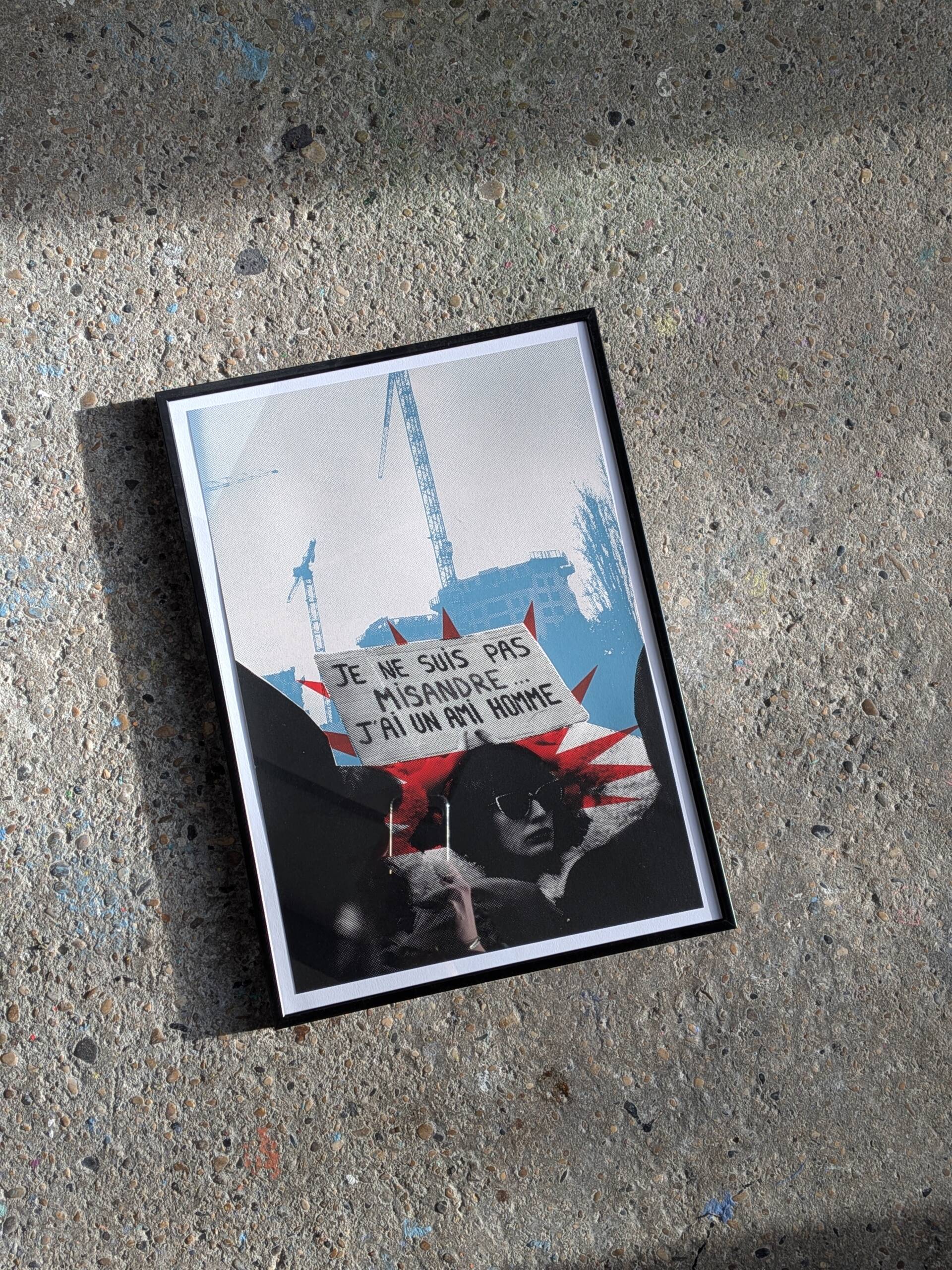 Sérigraphie Misandre 2